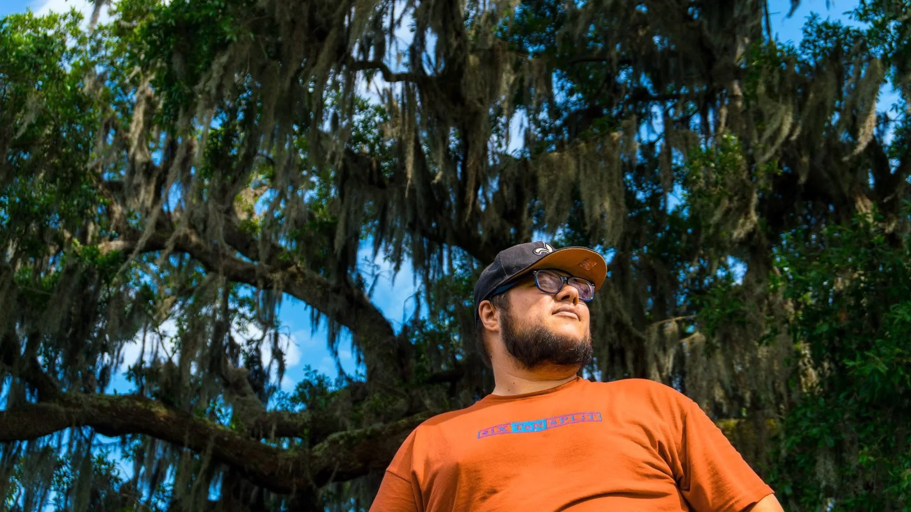 Alexander Garcia outdoors in Louisiana